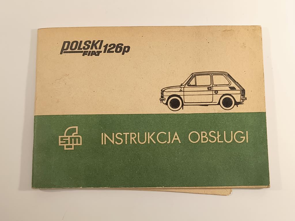 Książka "FSM. Polski Fiat 126p - instrukcja obsługi"