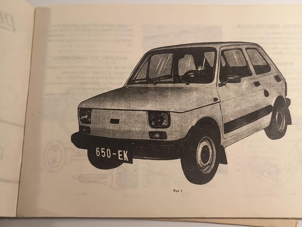 Książka "FSM. Polski Fiat 126p - instrukcja obsługi"