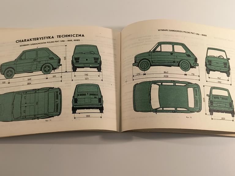 Książka "FSM. Polski Fiat 126p - instrukcja obsługi"