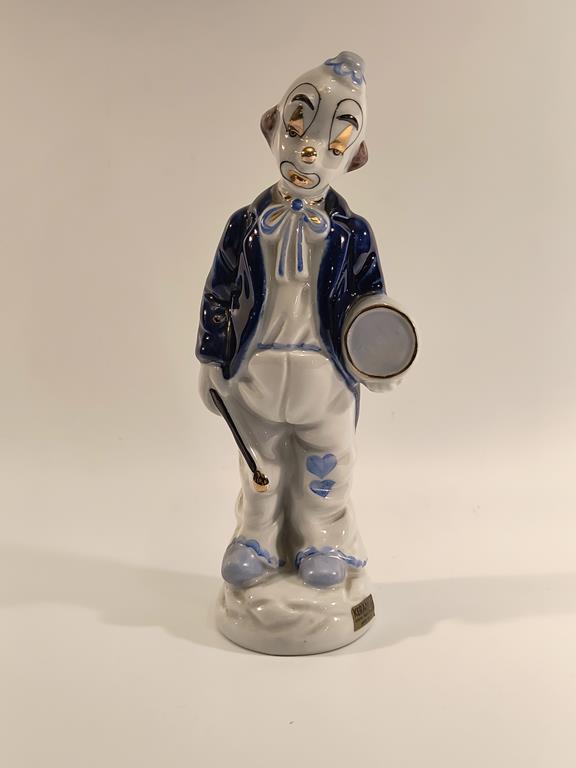 Figurka porcelanowa KLAUN, Janina Dikolenko