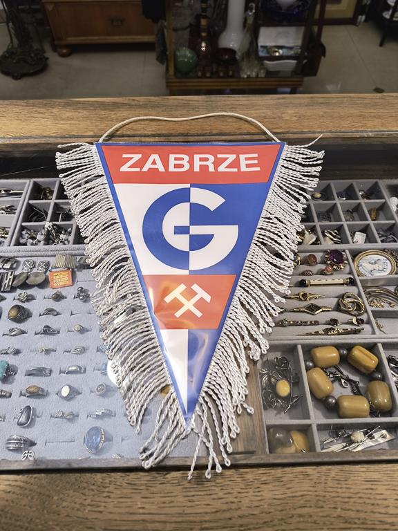 Duży proporczyk Górnik Zabrze