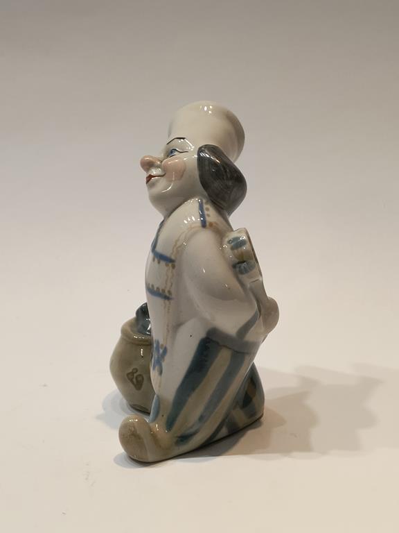 Figurka porcelanowa KLAUN - Połonne