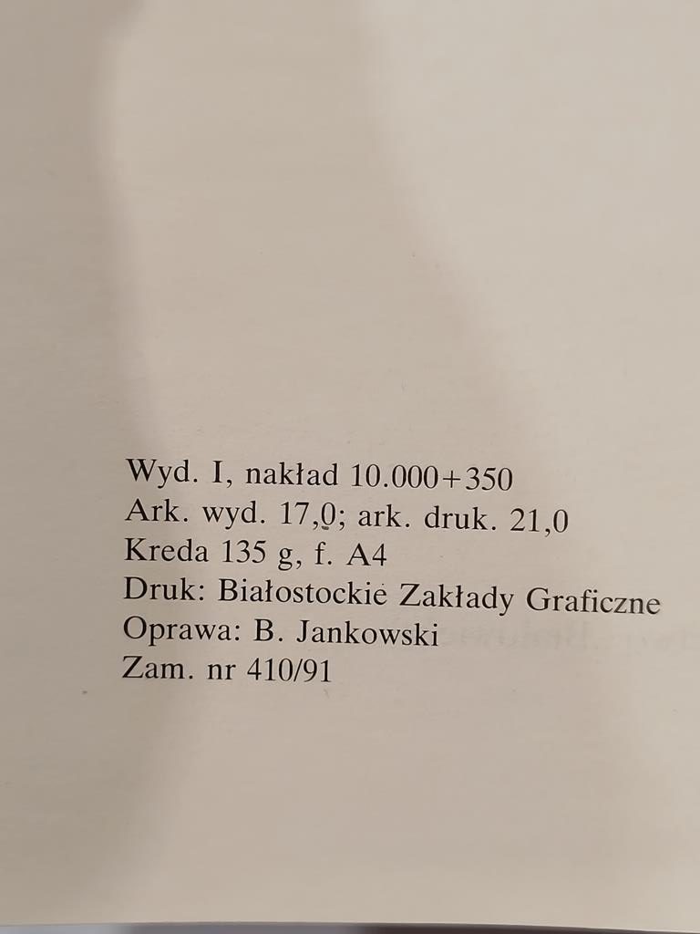 Książka "IKONY w zbiorach prywatnych i muzealnych", 1991r.