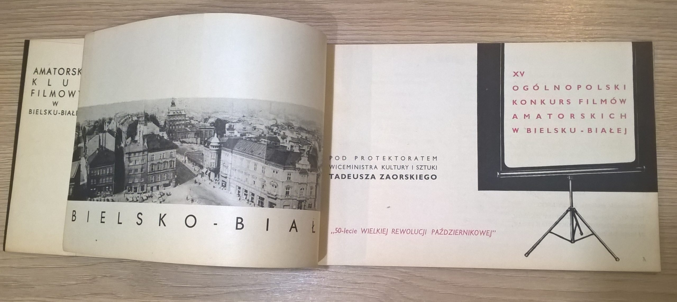 Katalog - XV Ogólnopolski Konkurs Filmów Amatorskich w Bielsku-Białej, 1967 r.