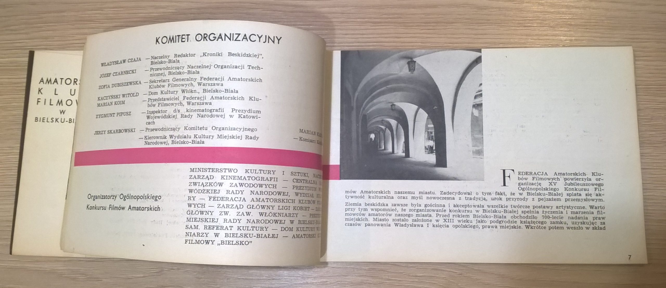 Katalog - XV Ogólnopolski Konkurs Filmów Amatorskich w Bielsku-Białej, 1967 r.