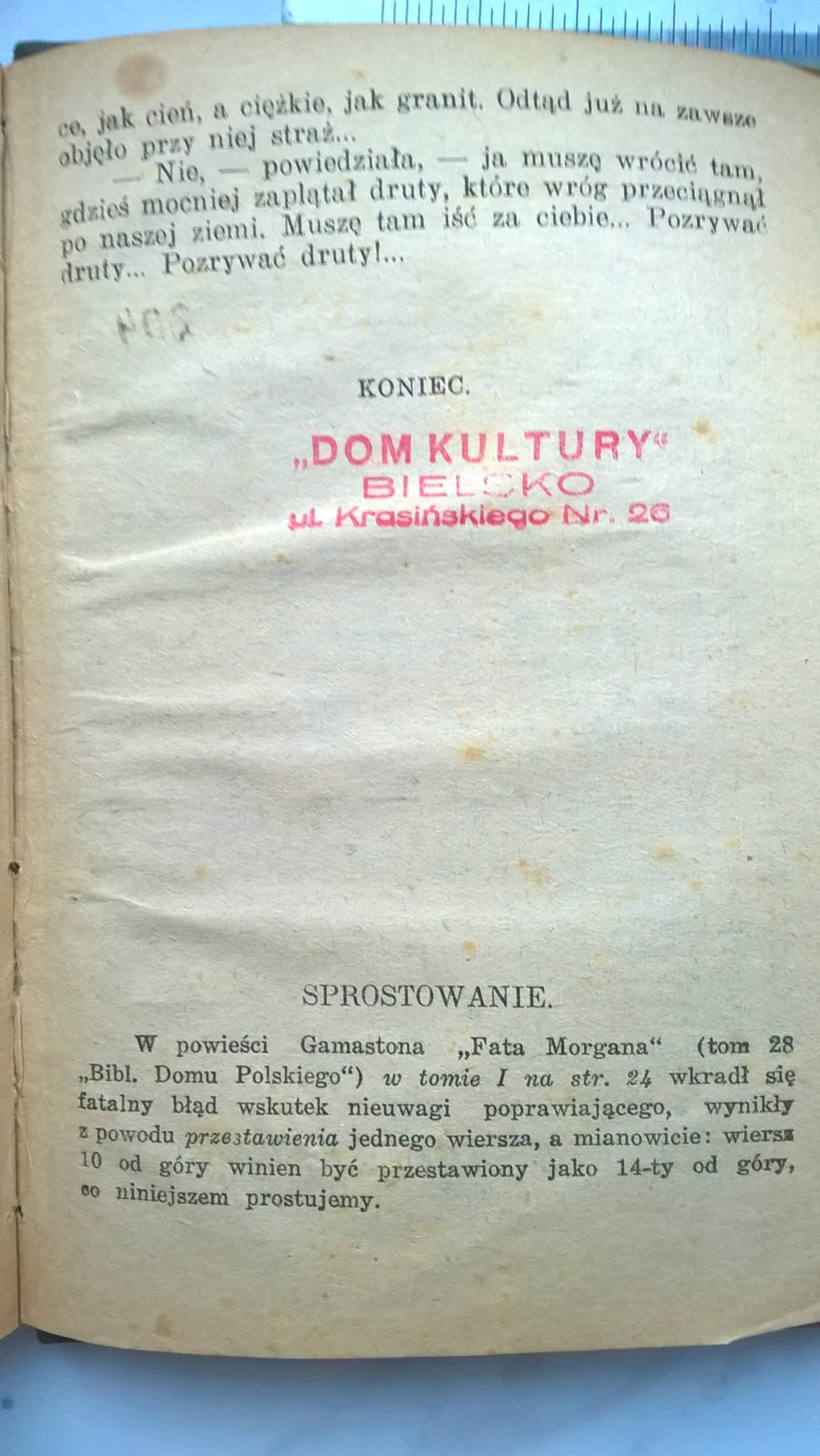 Książka "Odrutowana okolica" Anna Zahorska (Savitri), 1925 r.