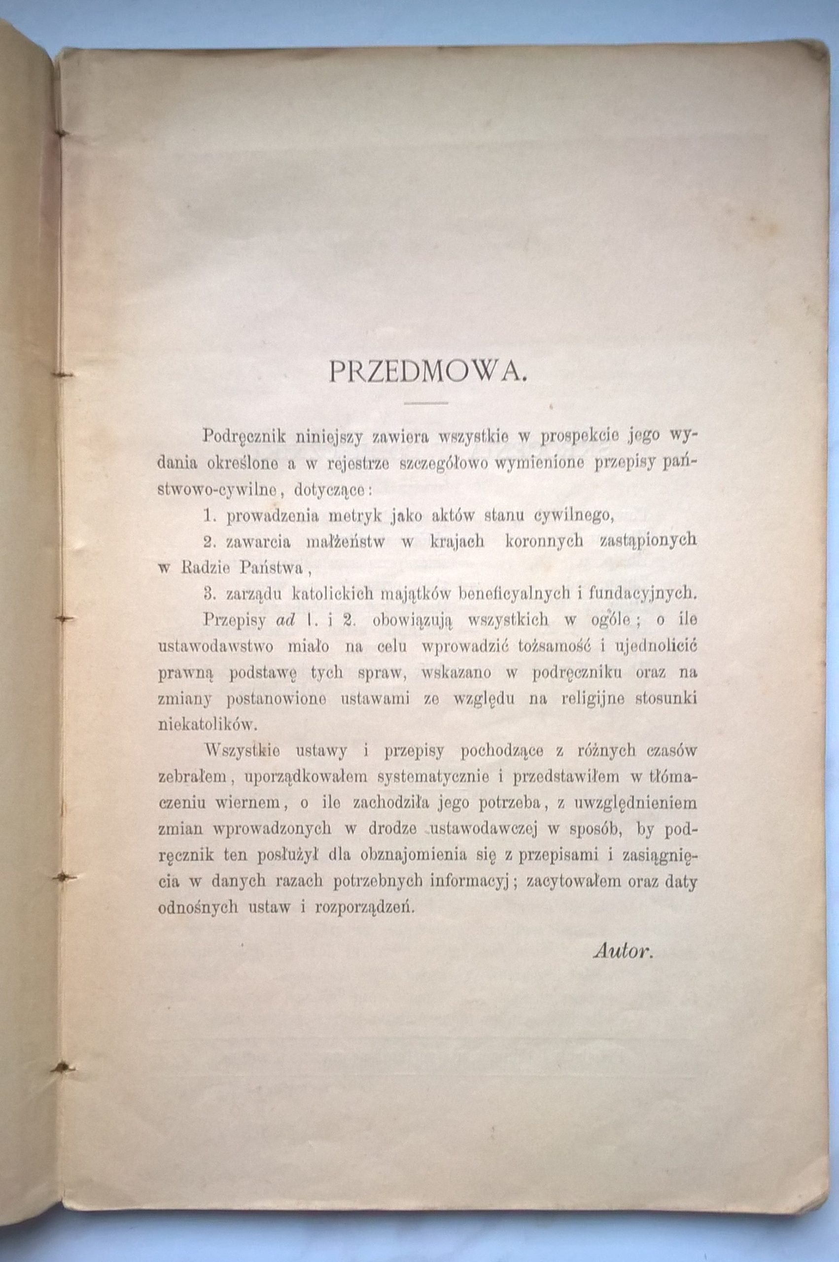 "Podręcznik dla urzędów katolicko-parafialnych i polityczno-administracyjnych" L. Szabel - Lwów, 1894 r.