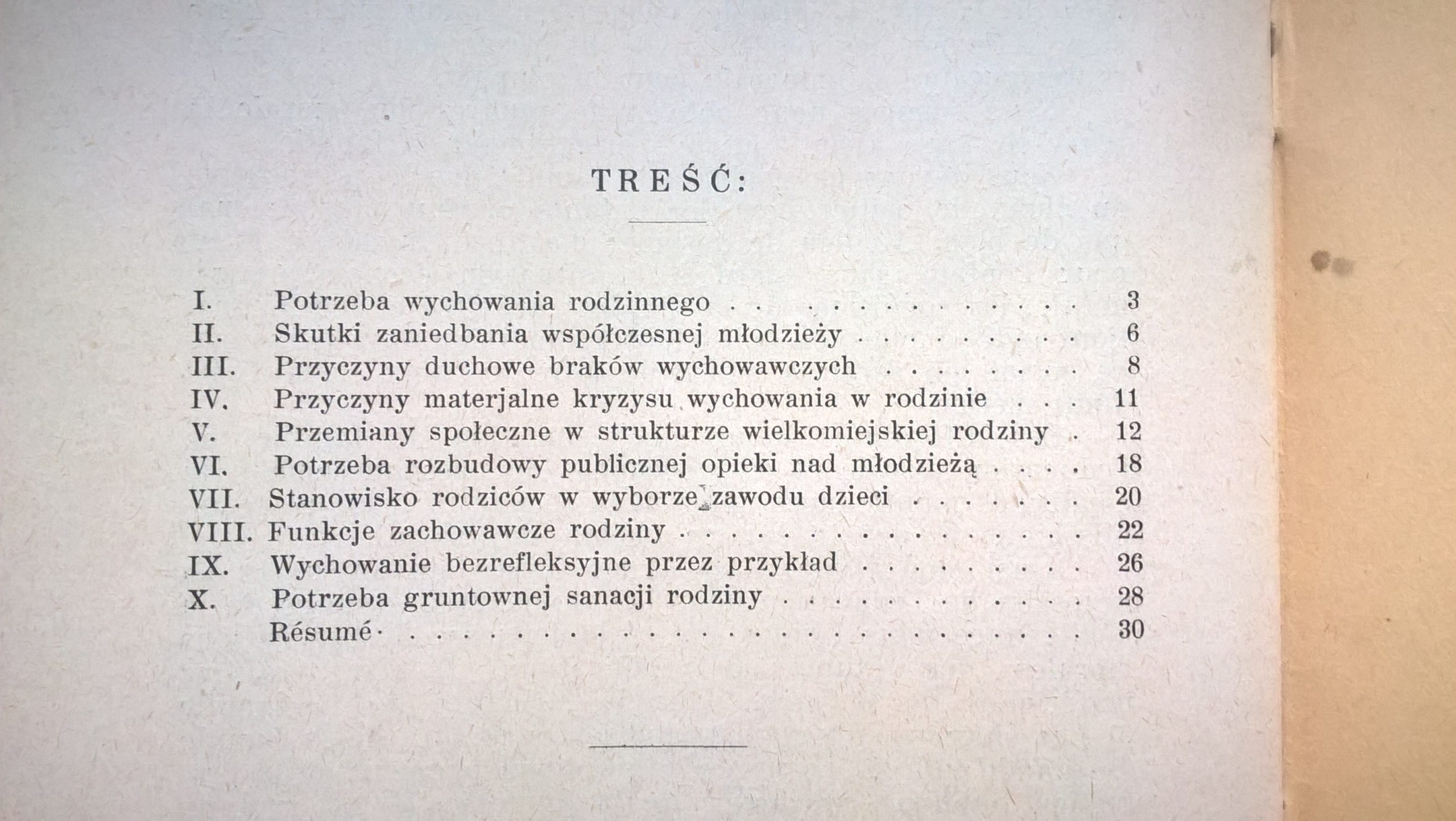 Broszurka "Współczesna rodzina wielkomiejska w świetle socjologji wychowania" Dr S. Stendig, 1931 r.