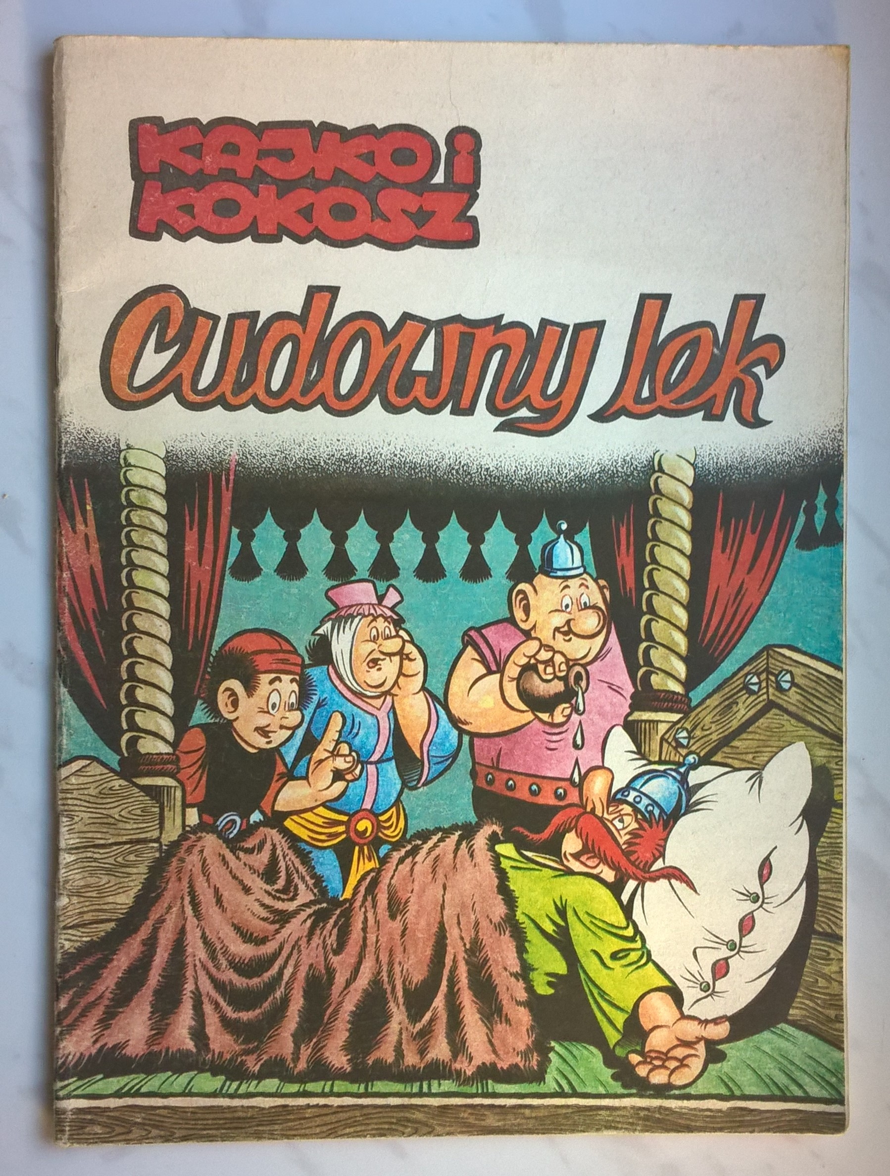 Komiks "Kajko i Kokosz - Cudowny lek" Janusz Christa, 1988 r.