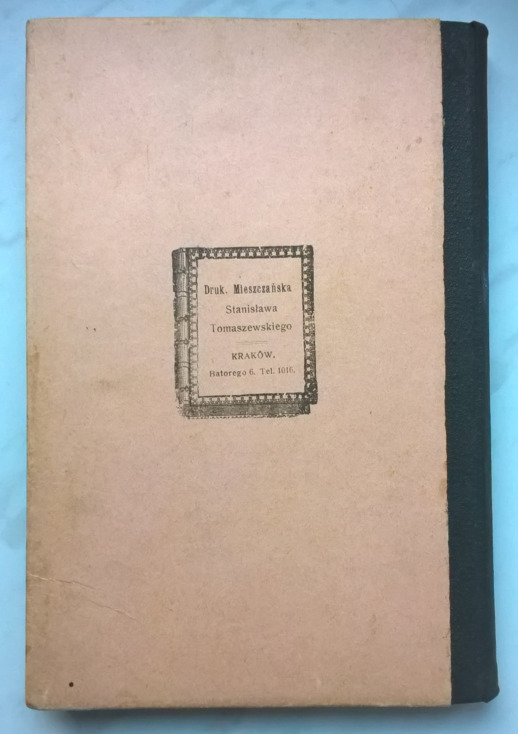 Książka "Doskonała Tercjarka Św. Franciszka z Asyżu", 1928 r.