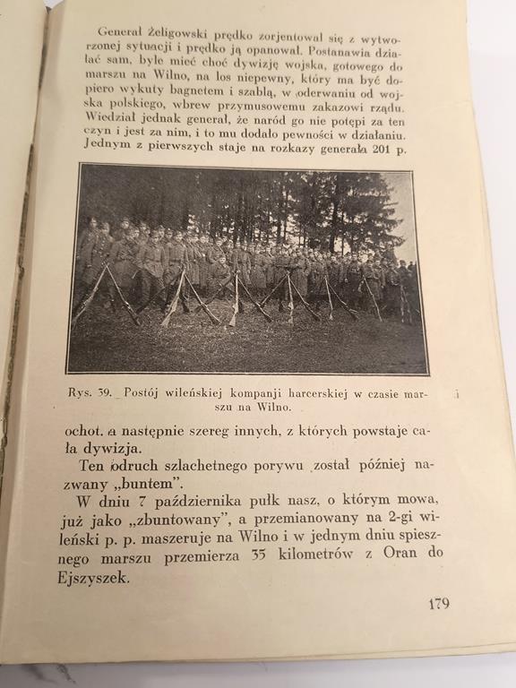 Książka "Harcerze w bojach w latach 1914-1921, część 2" - inż. Władysław Nekrasz, Komendant Chorągwi Wołyńskiej, 1931 r.