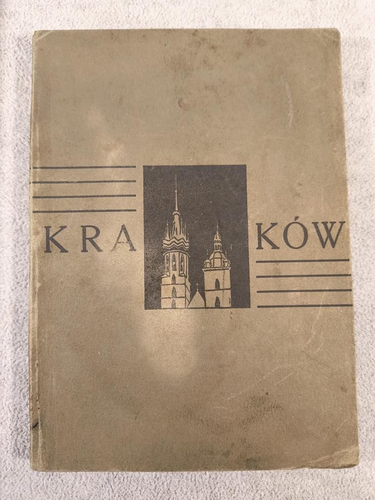 Książka w języku esperanto "Gvidlibro tra Kraków kaj Cirkauajoj" -  Przewodnik po Krakowie i Okolicy, 1931 r.