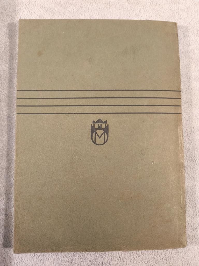 Książka w języku esperanto "Gvidlibro tra Kraków kaj Cirkauajoj" -  Przewodnik po Krakowie i Okolicy, 1931 r.