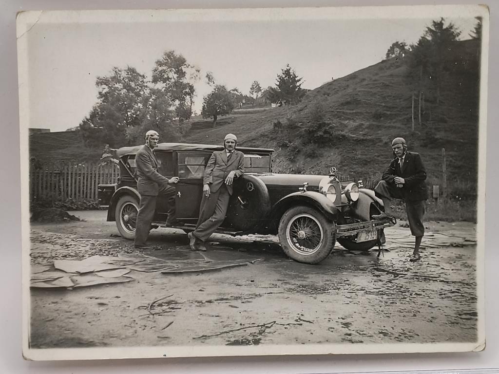 Zdjęcie - Austro-Daimler, Jan Ripper - Rabka, 1932 r.