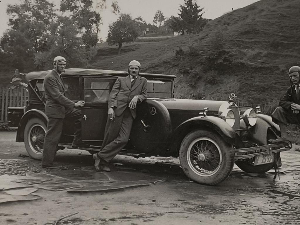 Zdjęcie - Austro-Daimler, Jan Ripper - Rabka, 1932 r.