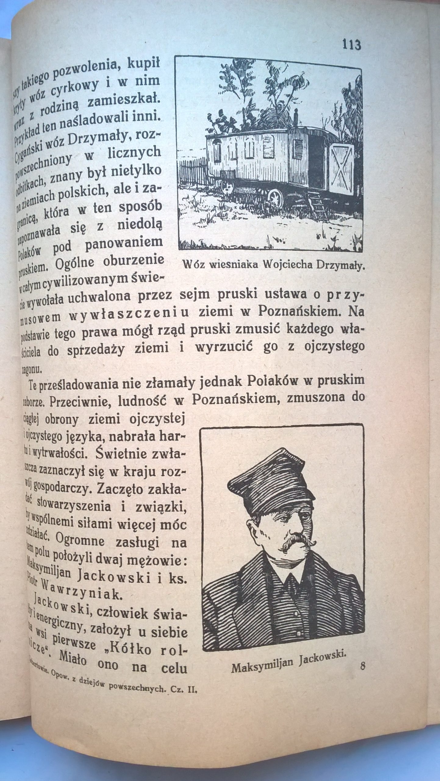 Książka "Opowiadania z dziejów powszechnych ze szczególnym uwzględnieniem dziejów Polski" B. Gebert i G. Gebertowa, 1929 r.