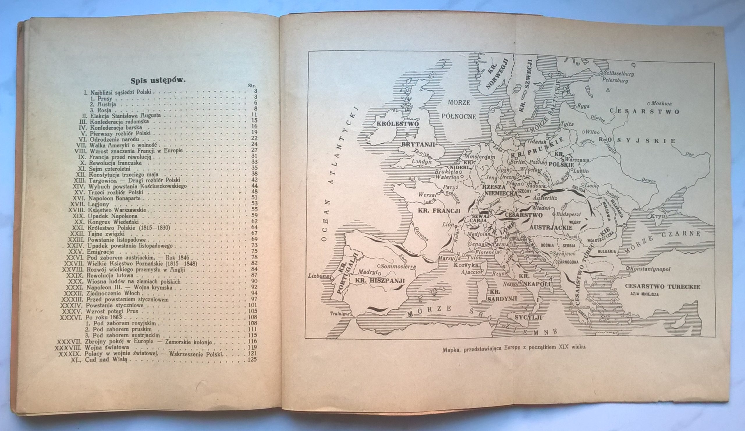 Książka "Opowiadania z dziejów powszechnych ze szczególnym uwzględnieniem dziejów Polski" B. Gebert i G. Gebertowa, 1929 r.