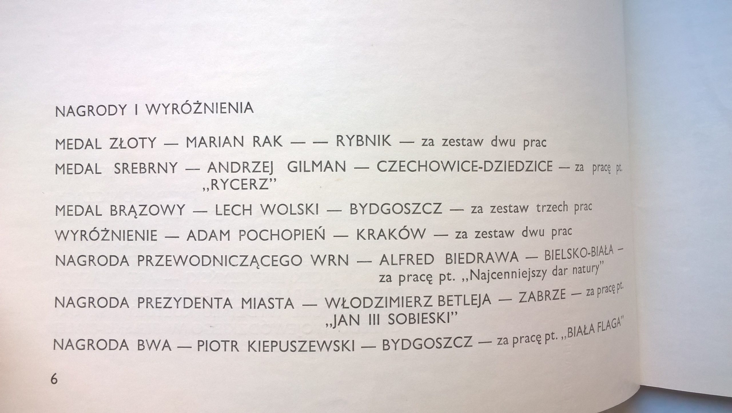 Katalog – 20 Ogólnopolska Wystawa Malarstwa BIELSKA JESIEŃ 1983