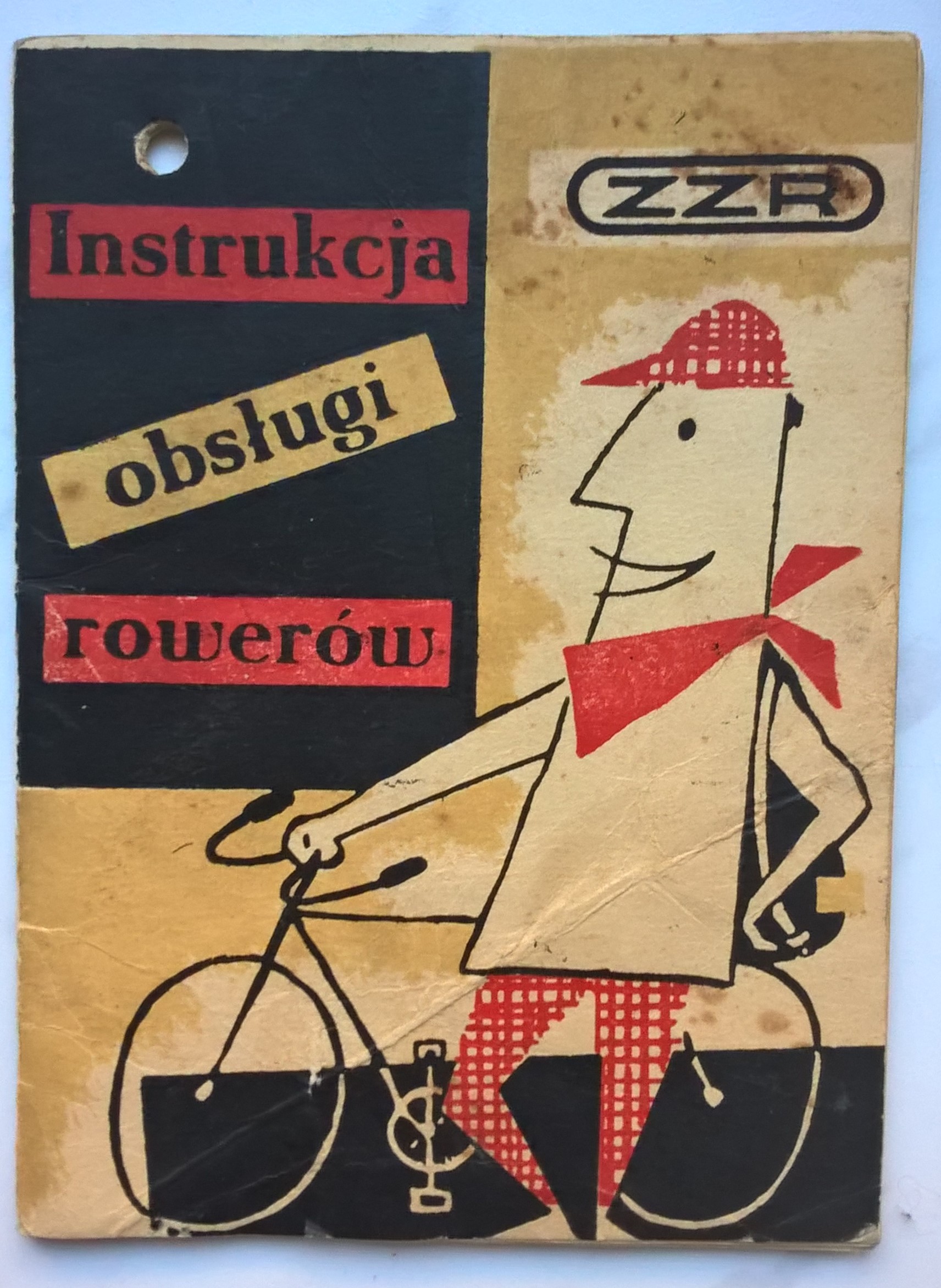 Instrukcja obsługi rowerów - Zjednoczone Zakłady Rowerowe w Bydgoszczy, 1965 r.