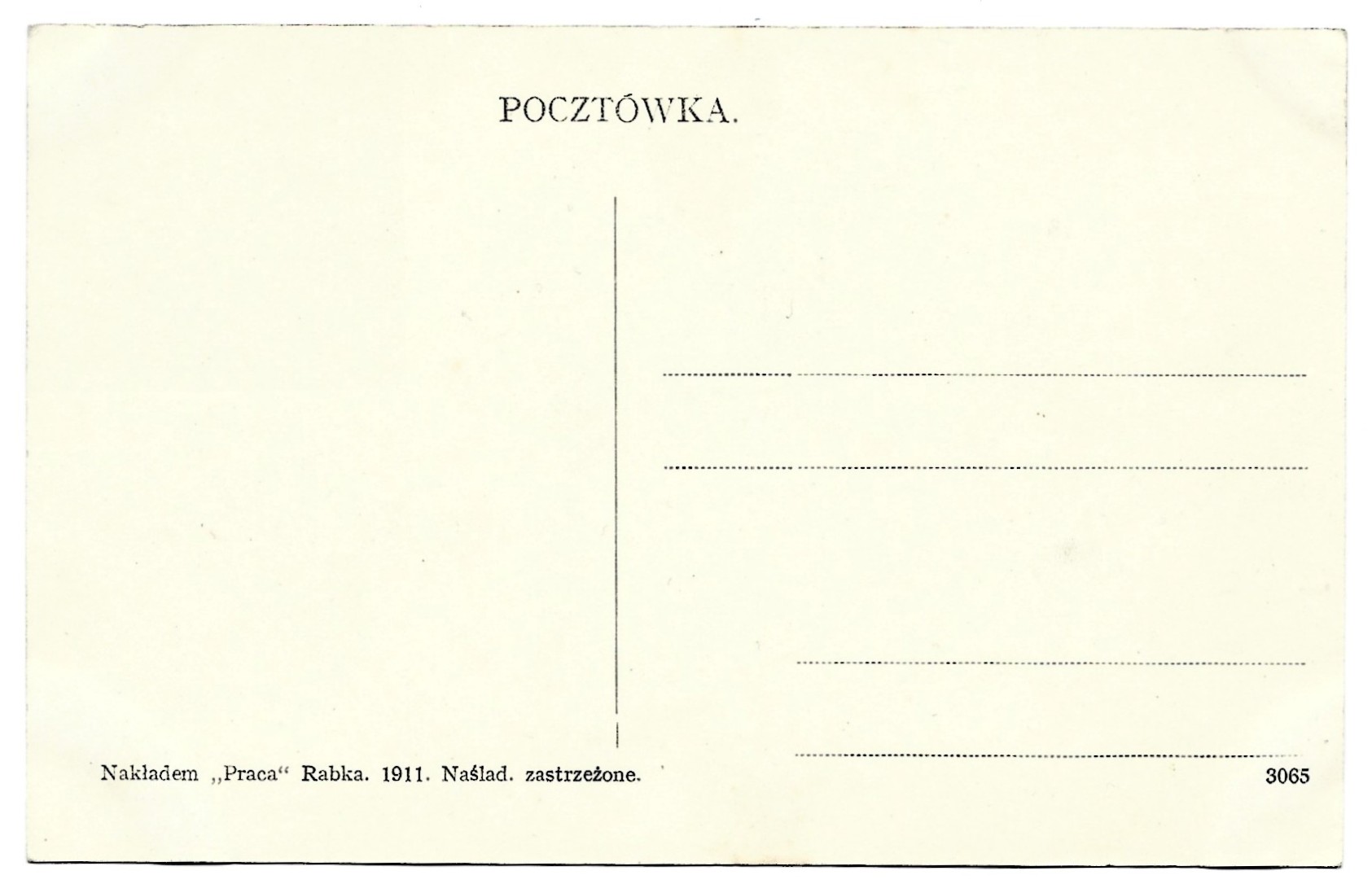 Pocztówka - Rabka "Grota Matki Boskiej", 1911 r.