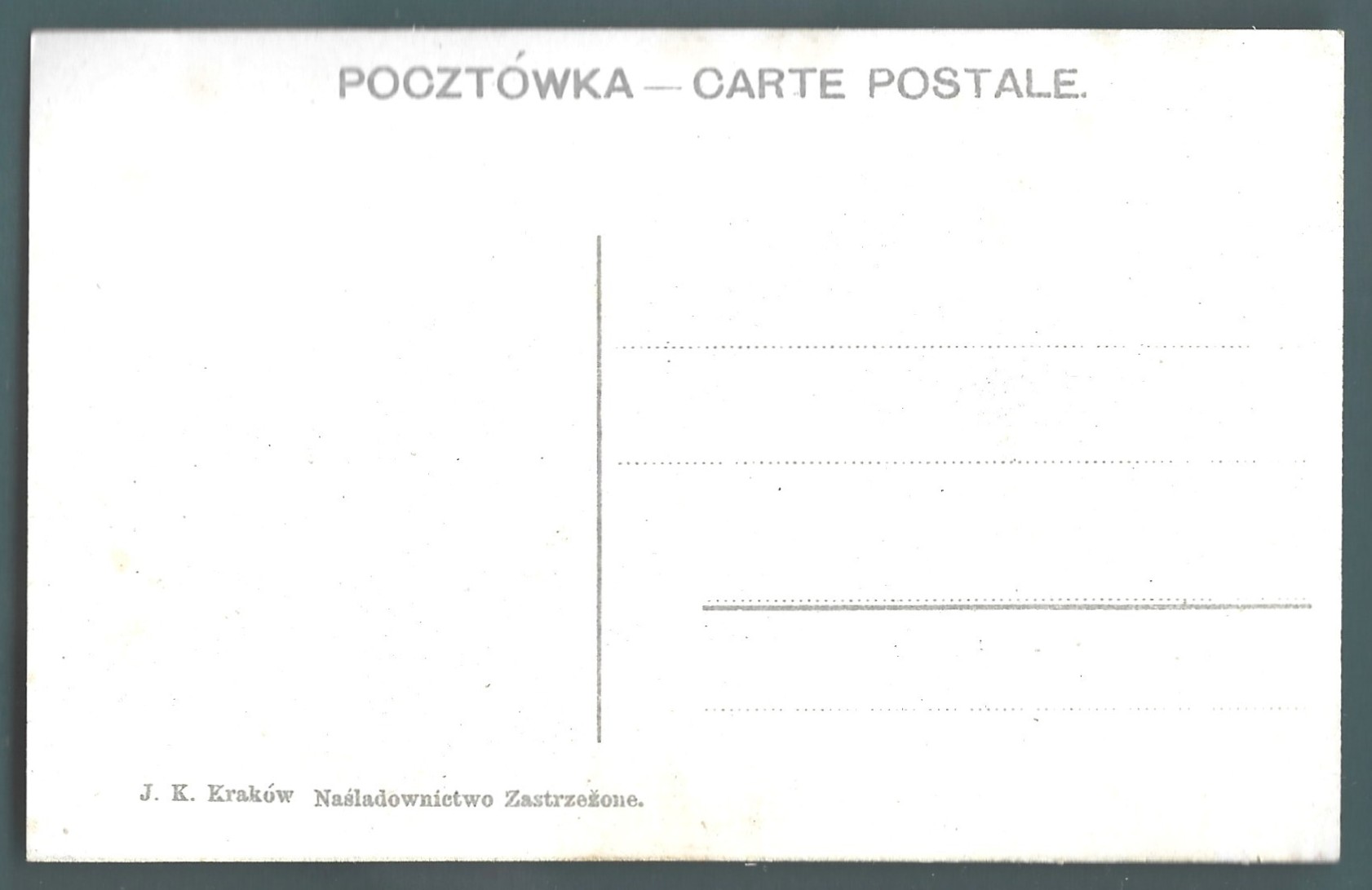 Pocztówka - Kraków. Wieża Ratuszowa/ Krakau. Rathausturm