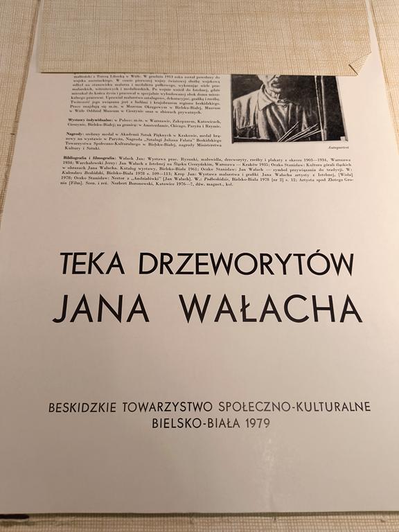 Teka drzeworytów Jana Wałacha - 1979 r.