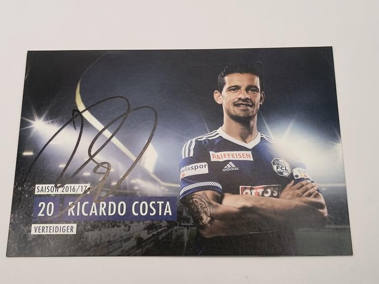 Autograf - Ricardo Costa