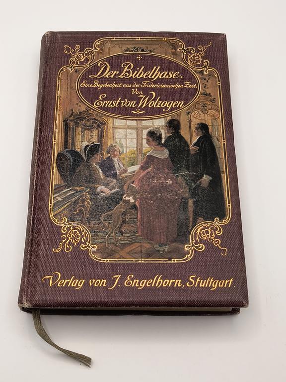 Książka "Der Bibelhase" Ernst von Wolzogen, 1908 r.