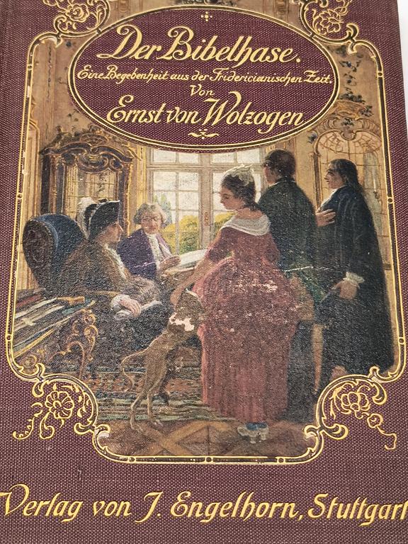 Książka "Der Bibelhase" Ernst von Wolzogen, 1908 r.