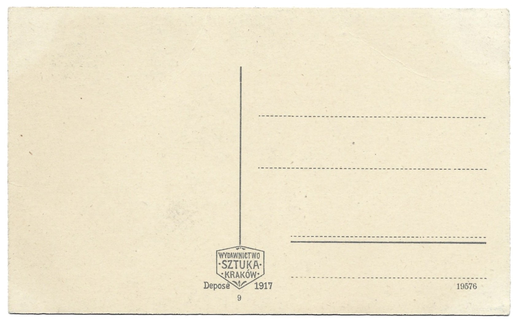 Pocztówka – Tatry. Giewont, 1917r.