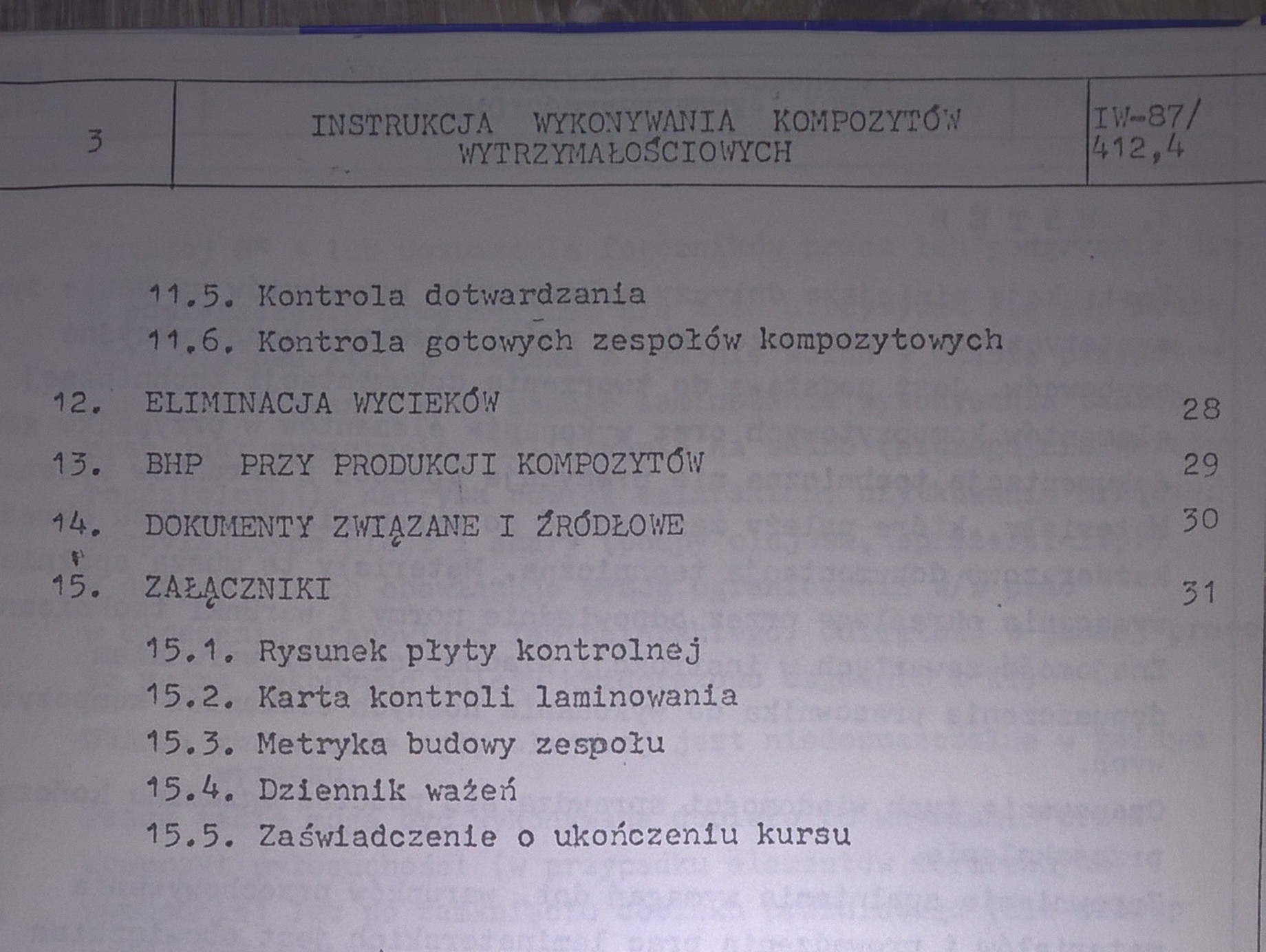 Projekty i zdjęcia - Zakład PEZETEL Bielsko-Biała - szybowce, 1987 r.