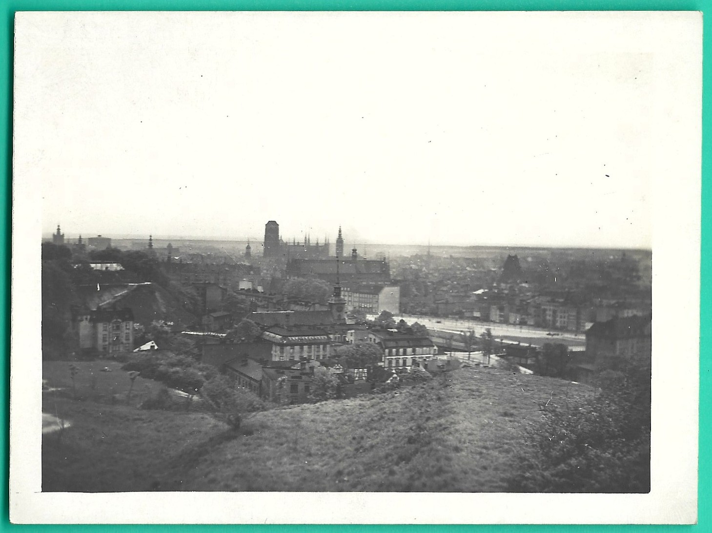 Zdjęcie - Gdańsk z Biskupiej Góry, 1929 r.