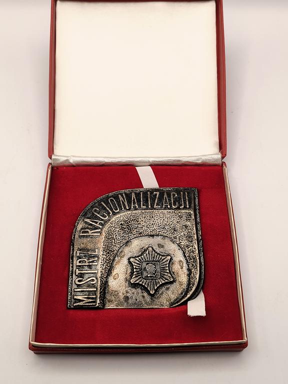 Medal PRL - nagroda - Mistrz Racjonalizacji, 1980 r.