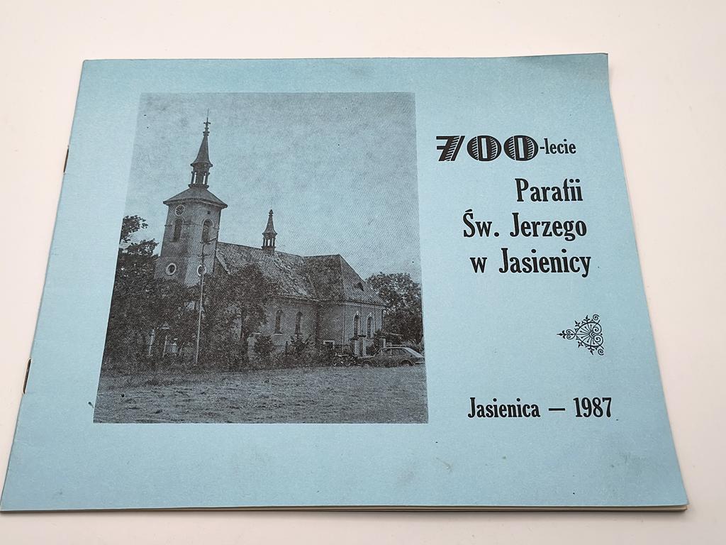 Książeczka "700-lecie Parafii Św. Jerzego w Jasienicy", 1987 r.