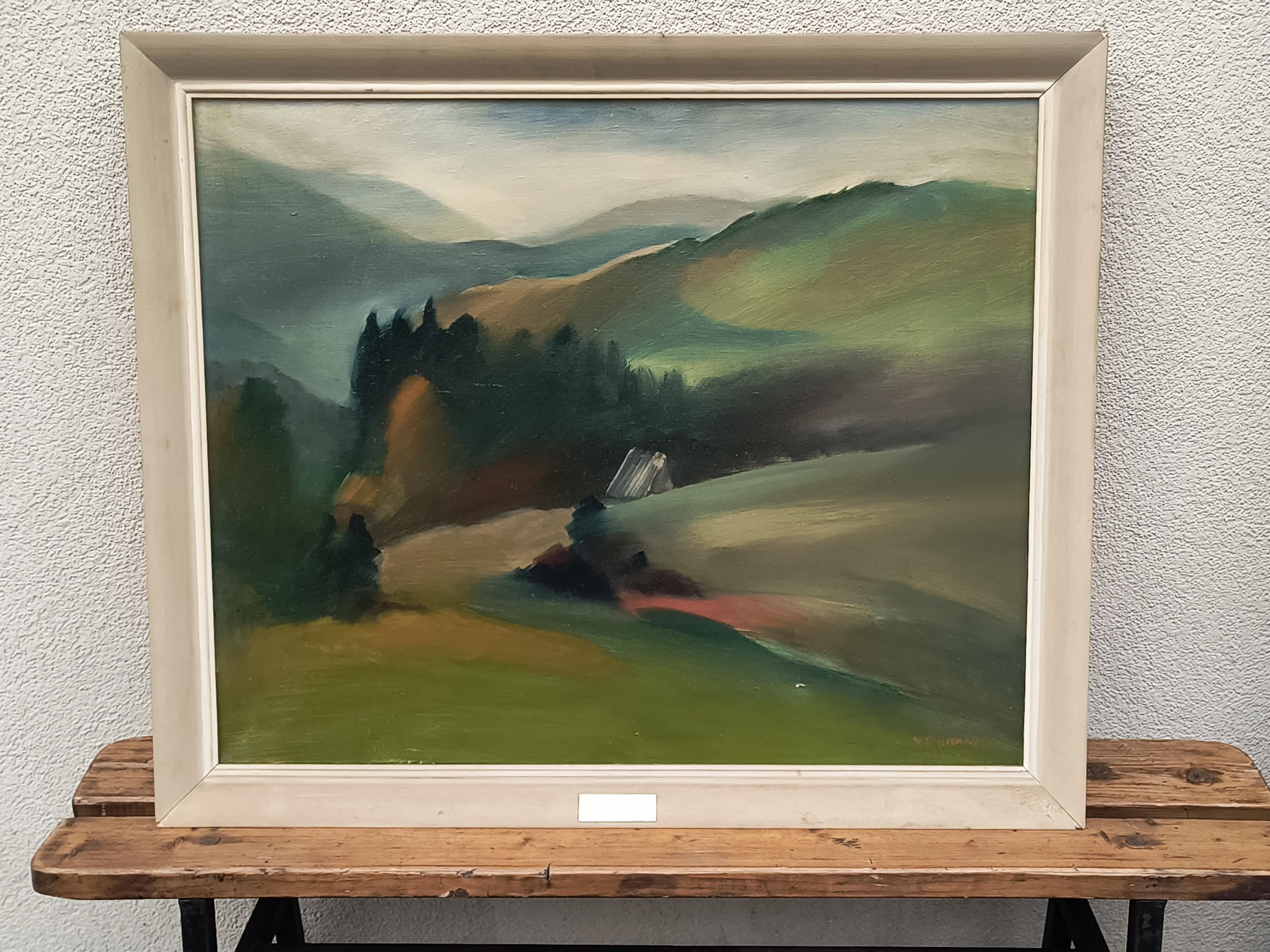 Obraz olejny - Wacław Sobieraj "Przed halnym 1977 r.
