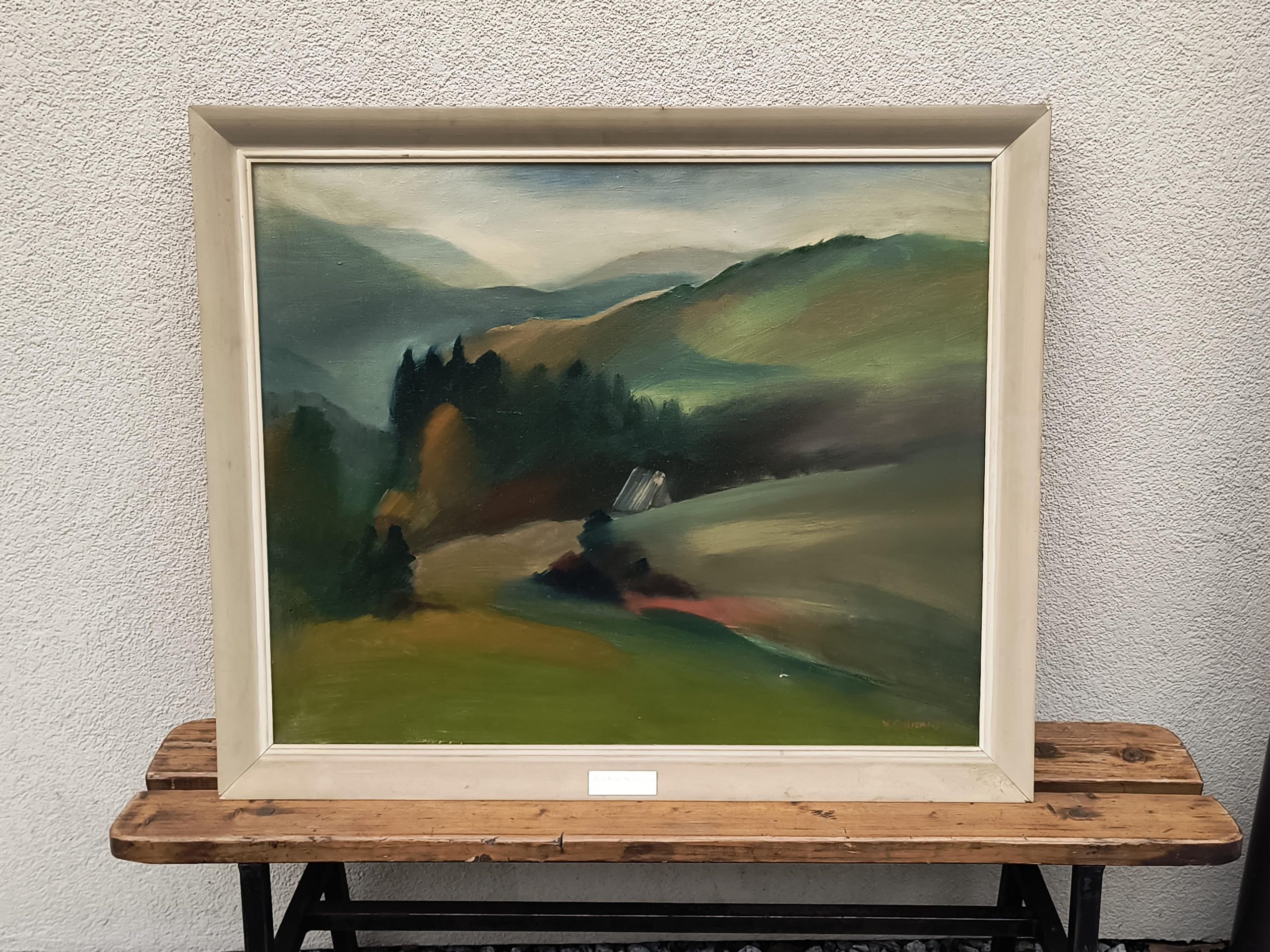 Obraz olejny - Wacław Sobieraj "Przed halnym 1977 r.