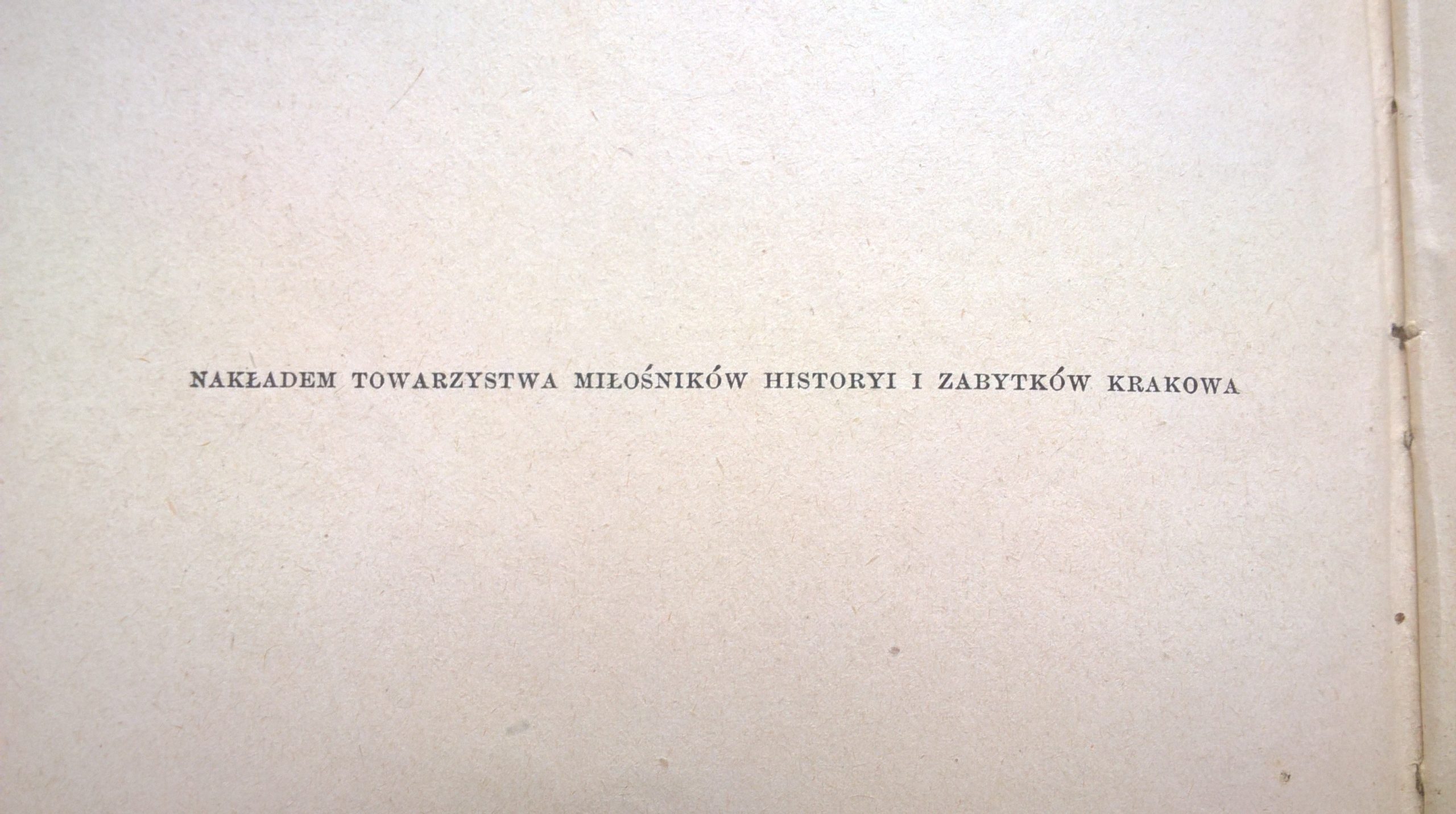 Książka "Szopka  krakowska" dr Jan Krupski, 1904 r.