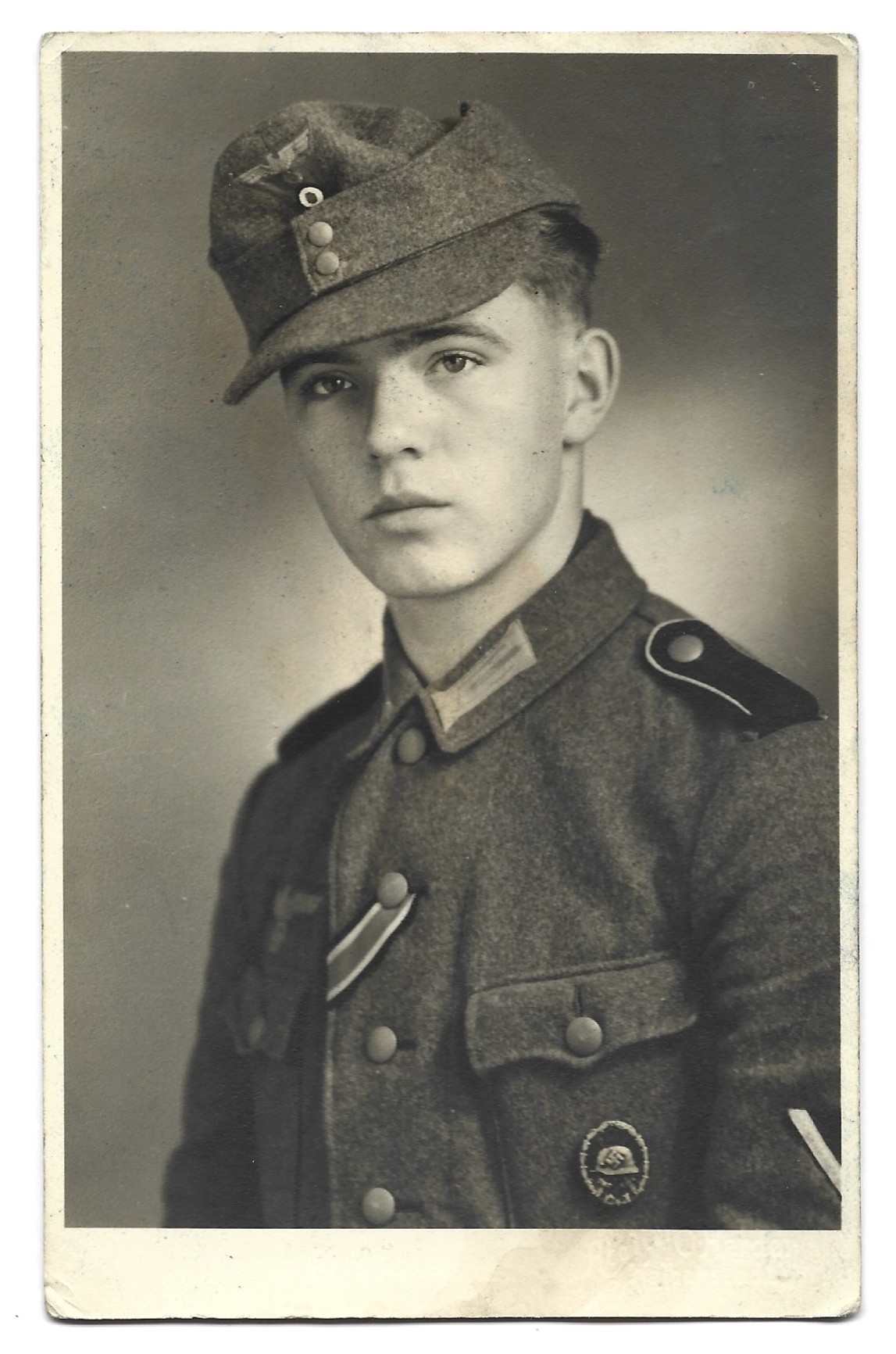 Zdjęcie żołnierza, Wehrmacht - Brunszwik 1943 r.