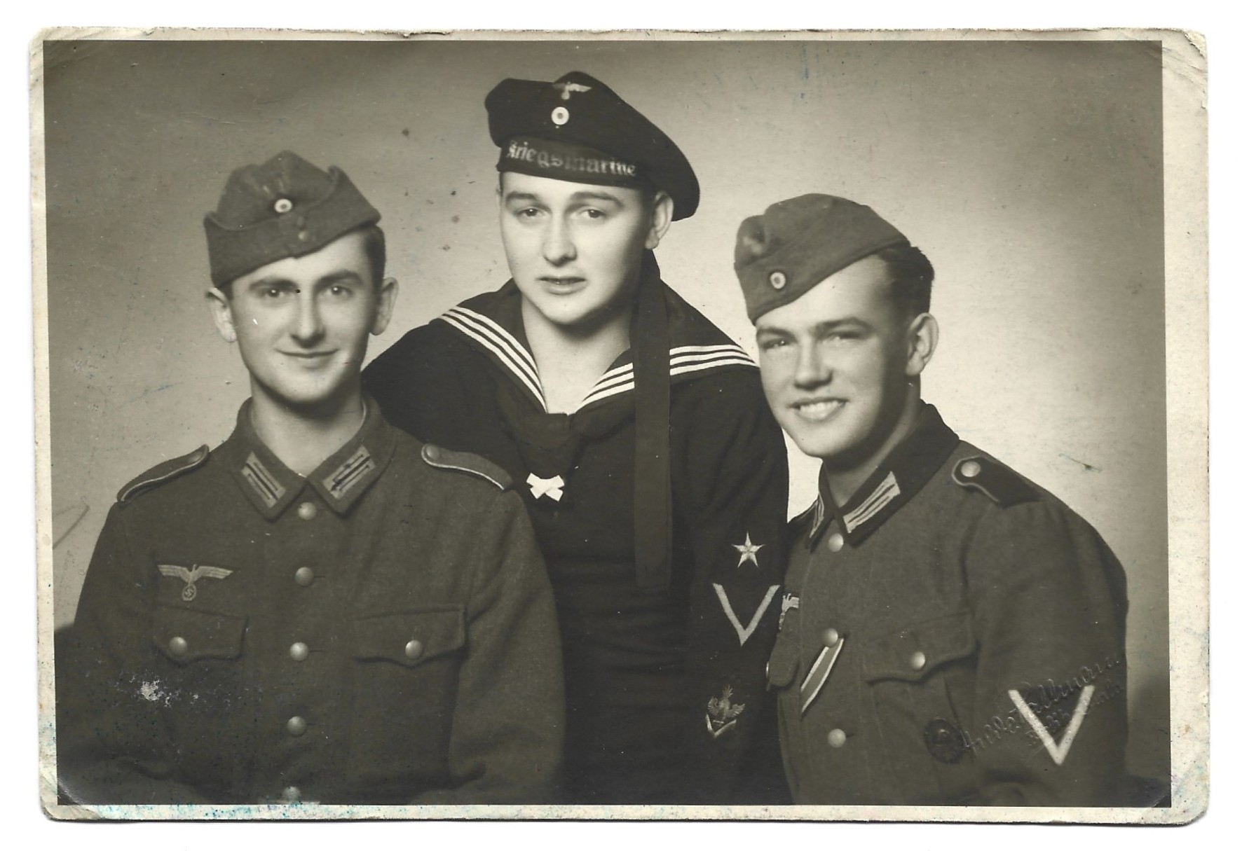 Zdjęcie - żołnierze niemieccy, Kriegsmarine
