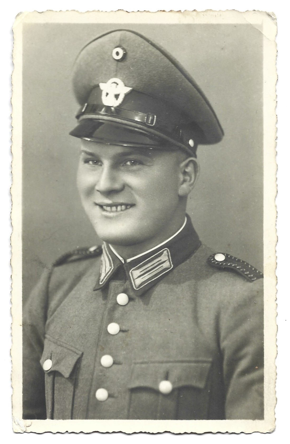 Zdjęcie żołnierza niemieckiego - Dębica, 1941 r.