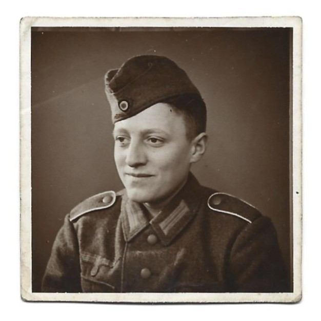 Zdjęcie żołnierza niemieckiego - Koppen hagen (Kopenhaga), 1942r.