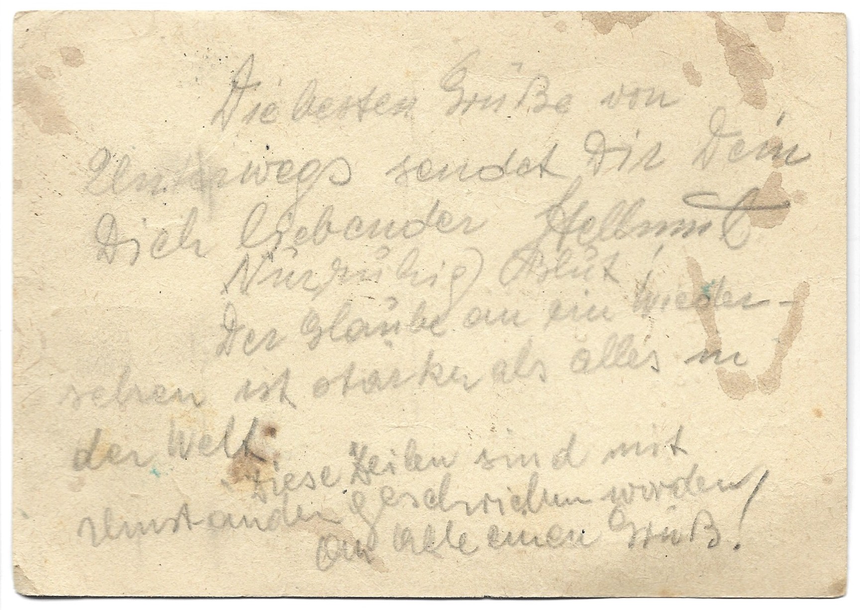 Kartka pocztowa - formularz Wehrmachtu: Thorn-Bielitz / Toruń-Bielsko, 1943 r.