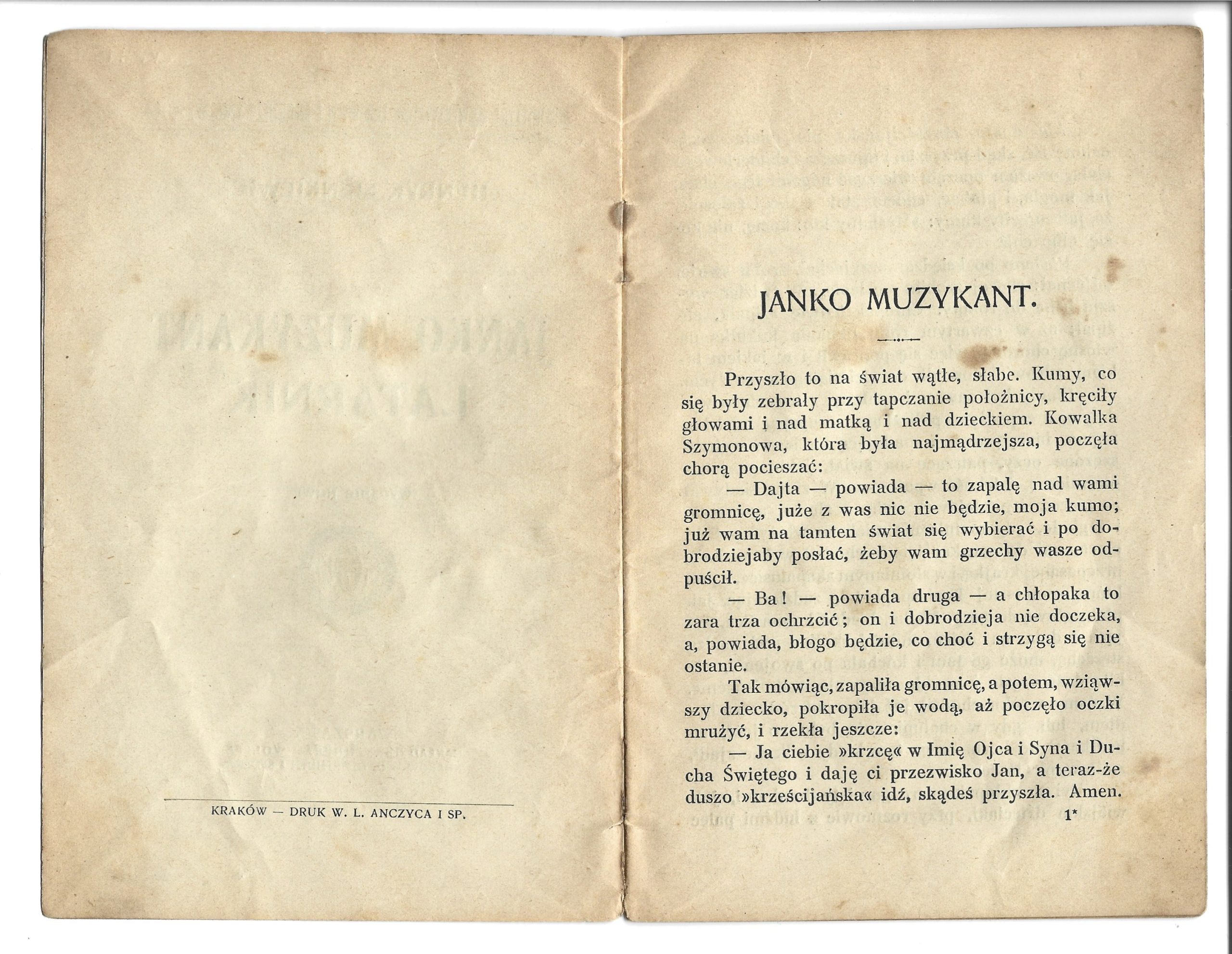 Książka "Janko Muzykant, Latarnik" Henryk Sienkiewicz