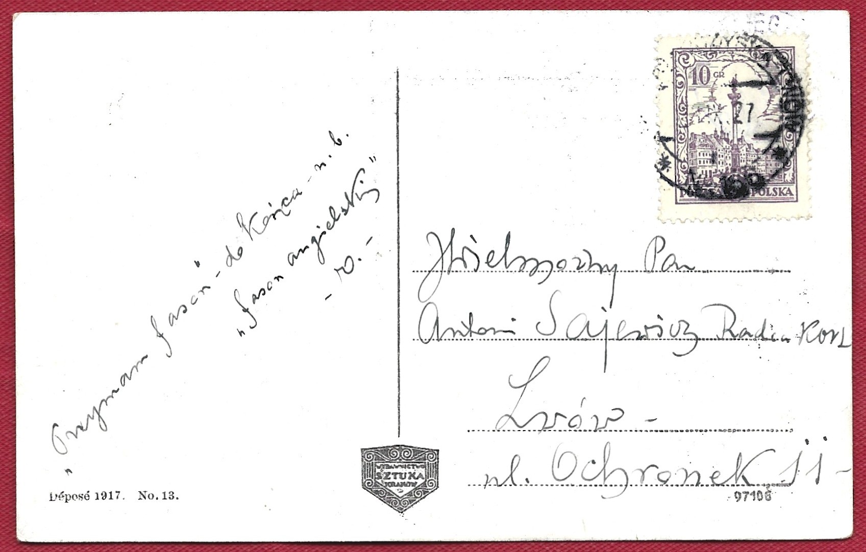 Pocztówka - Tarnopol. Ogólny widok - Totalansicht, 1917 r. - Kresy wschodnie