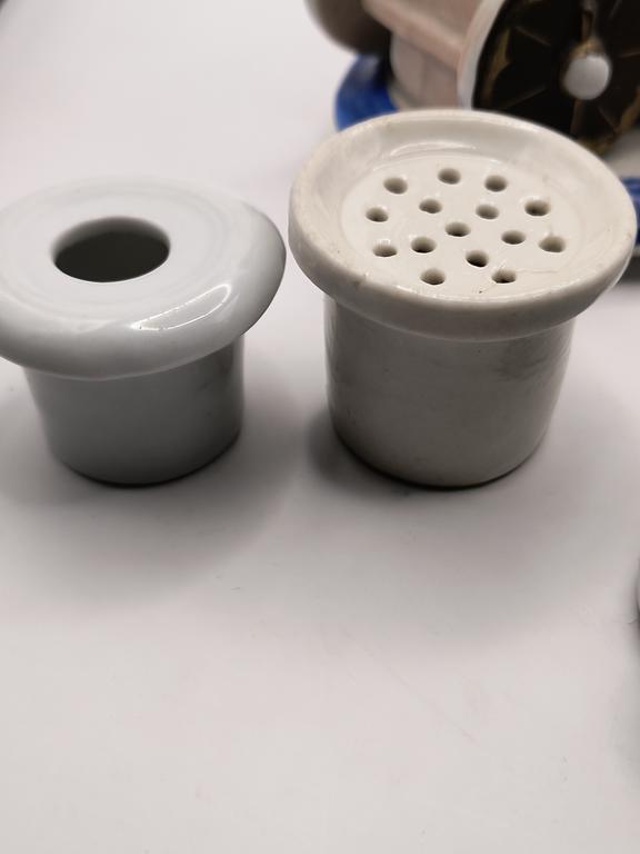 Zabytkowy kałamarz porcelanowy - koniec XIX w.