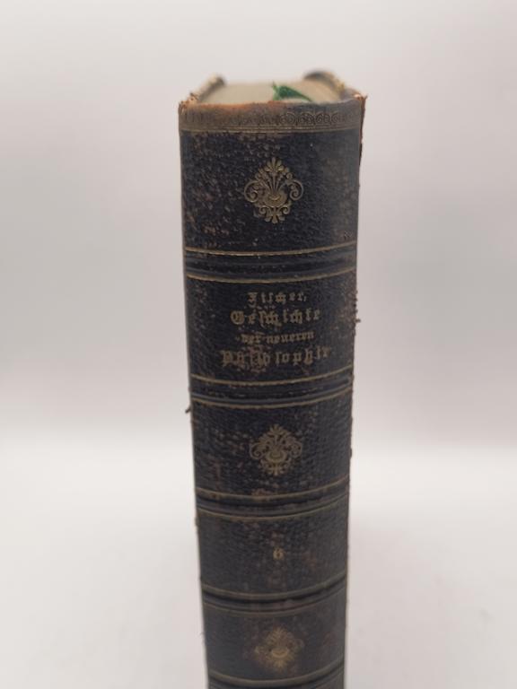 Exlibris rabina dra Jecheskela Lewina - Książka "Fichtes Leben, Werke und Lehre", 1900 r.