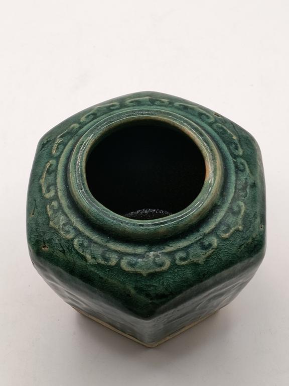 Ceramiczne naczynie na imbir, Chiny, XIX w.