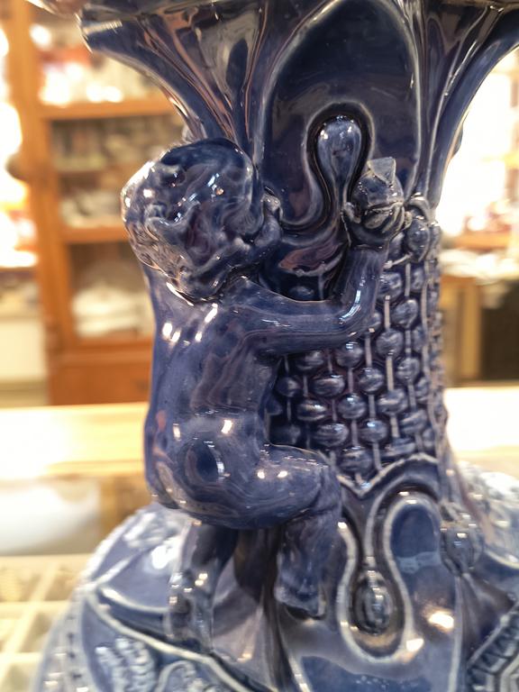 Patera ceramiczna figuralna