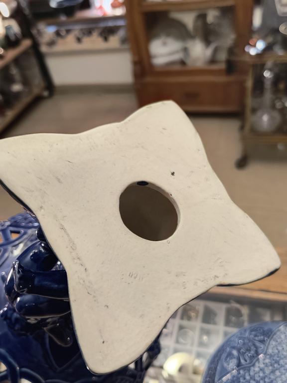 Patera ceramiczna figuralna