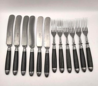 Zestaw sztućców Gerlach - bakelit